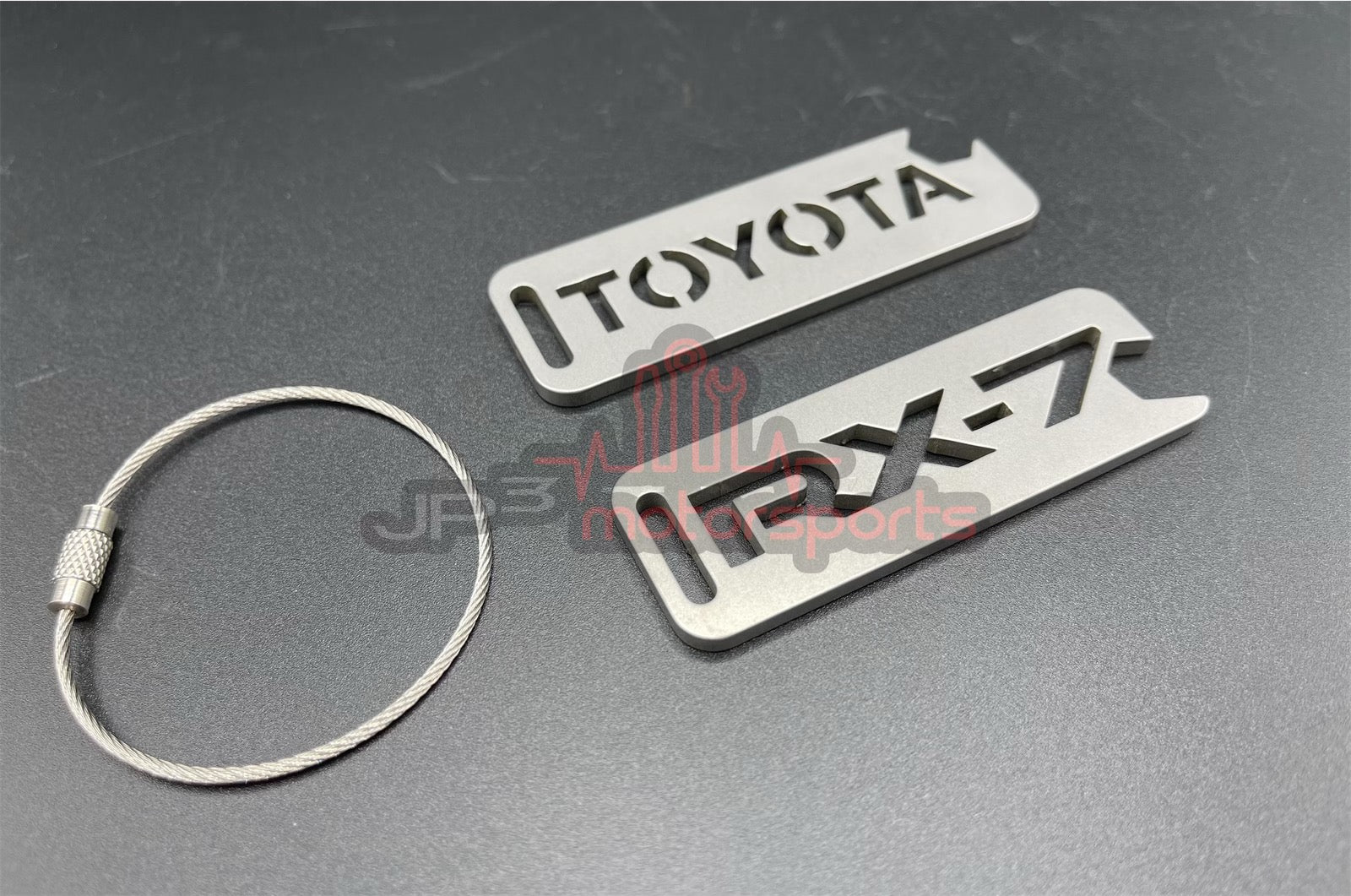 Toyota Titanium Keychain