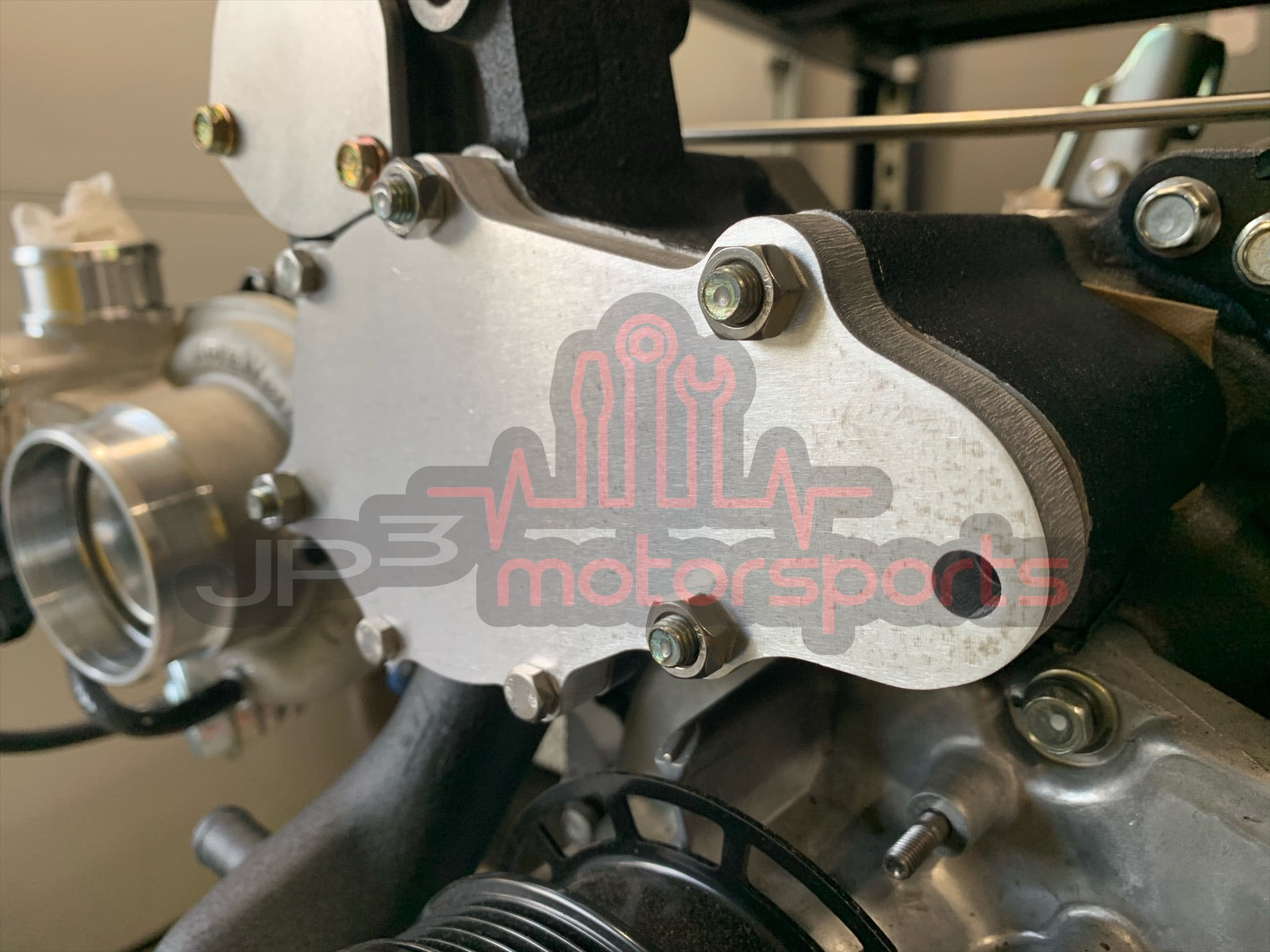 Mazda RX7 FD3S 13B-REW Water Pump Delete Plate