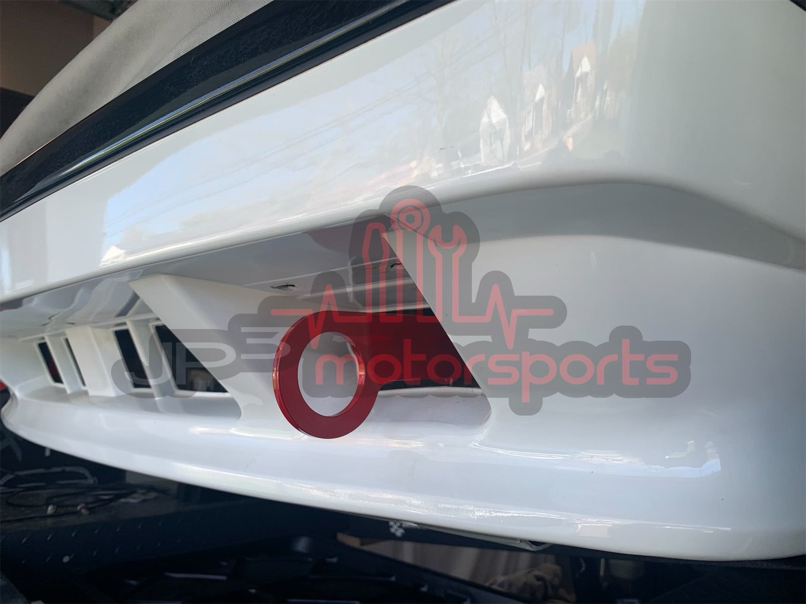 Toyota Celica Supra MKII Front Tow Hook (84-85) (Driver Side - Red)