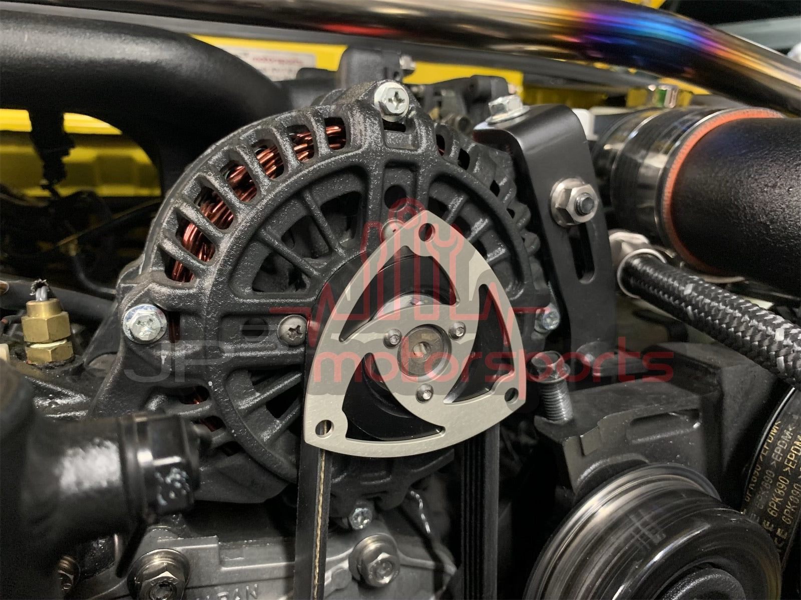 Mazda RX7 FD3S Alternator Pulley Rotor Shuriken