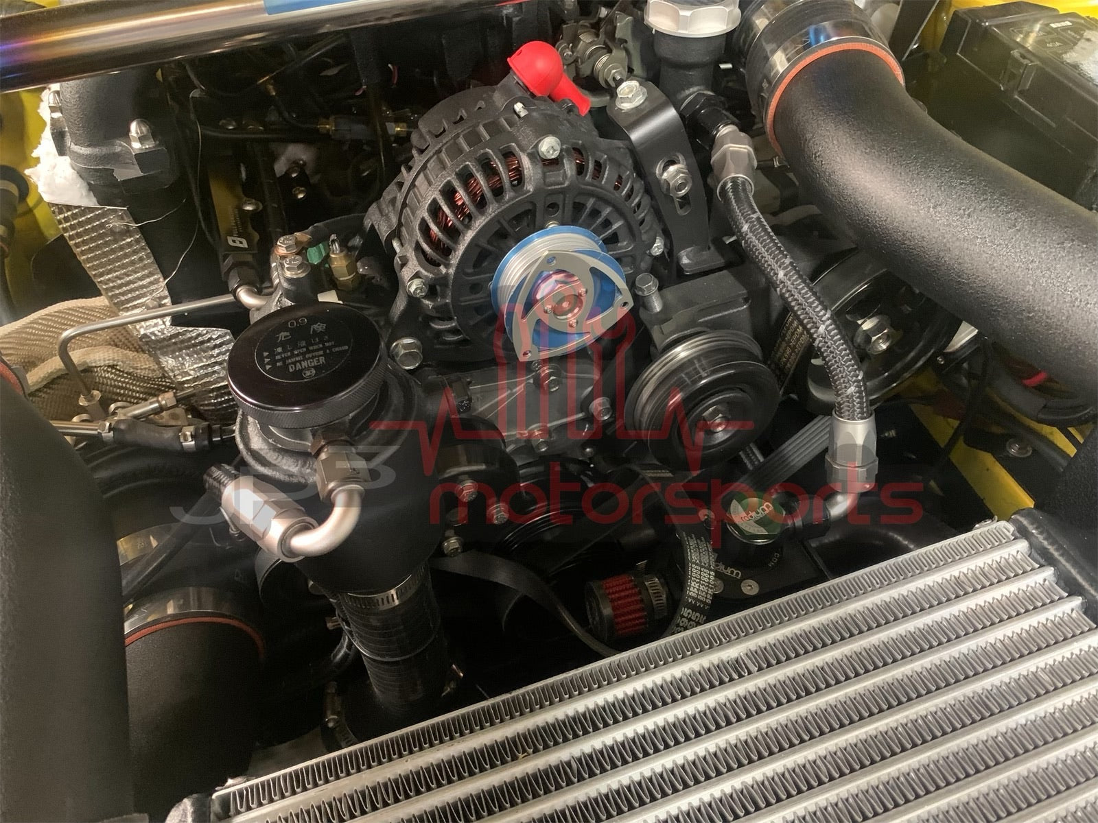 Mazda RX7 FD3S Alternator Pulley Rotor Shuriken