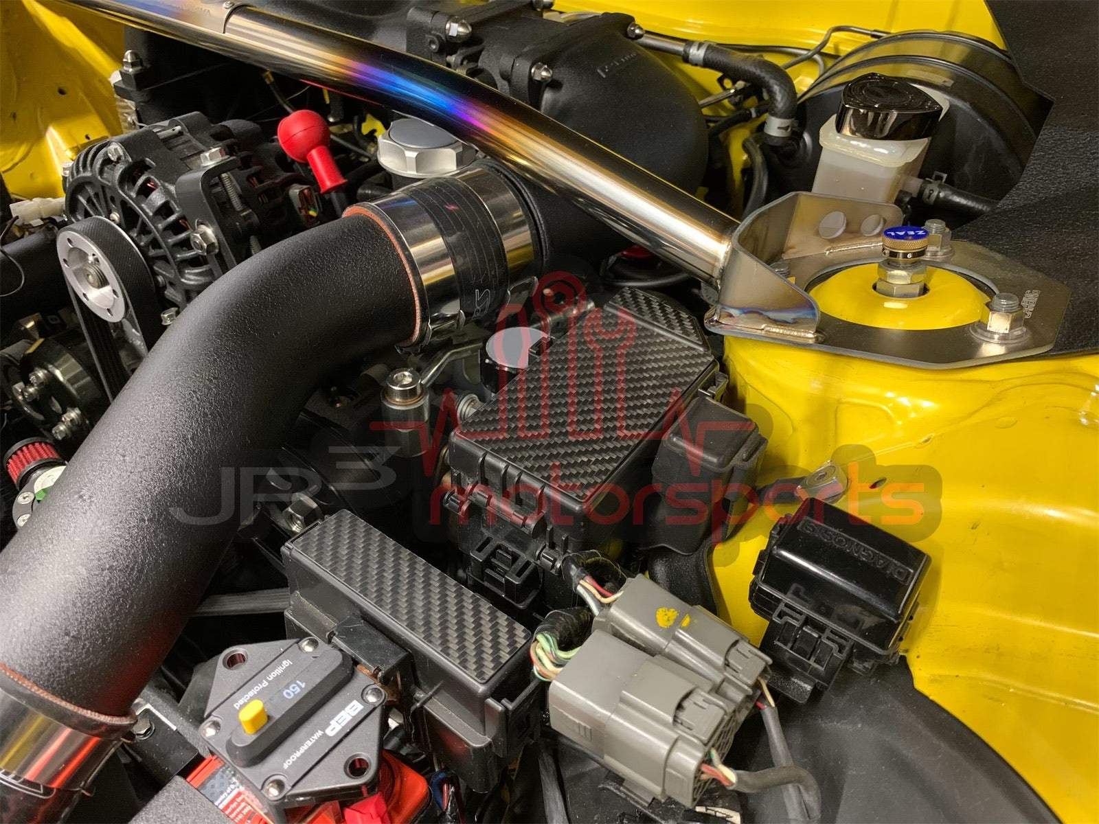 Mazda RX7 FD3S Fusebox Cover Carbon Overlay Kit