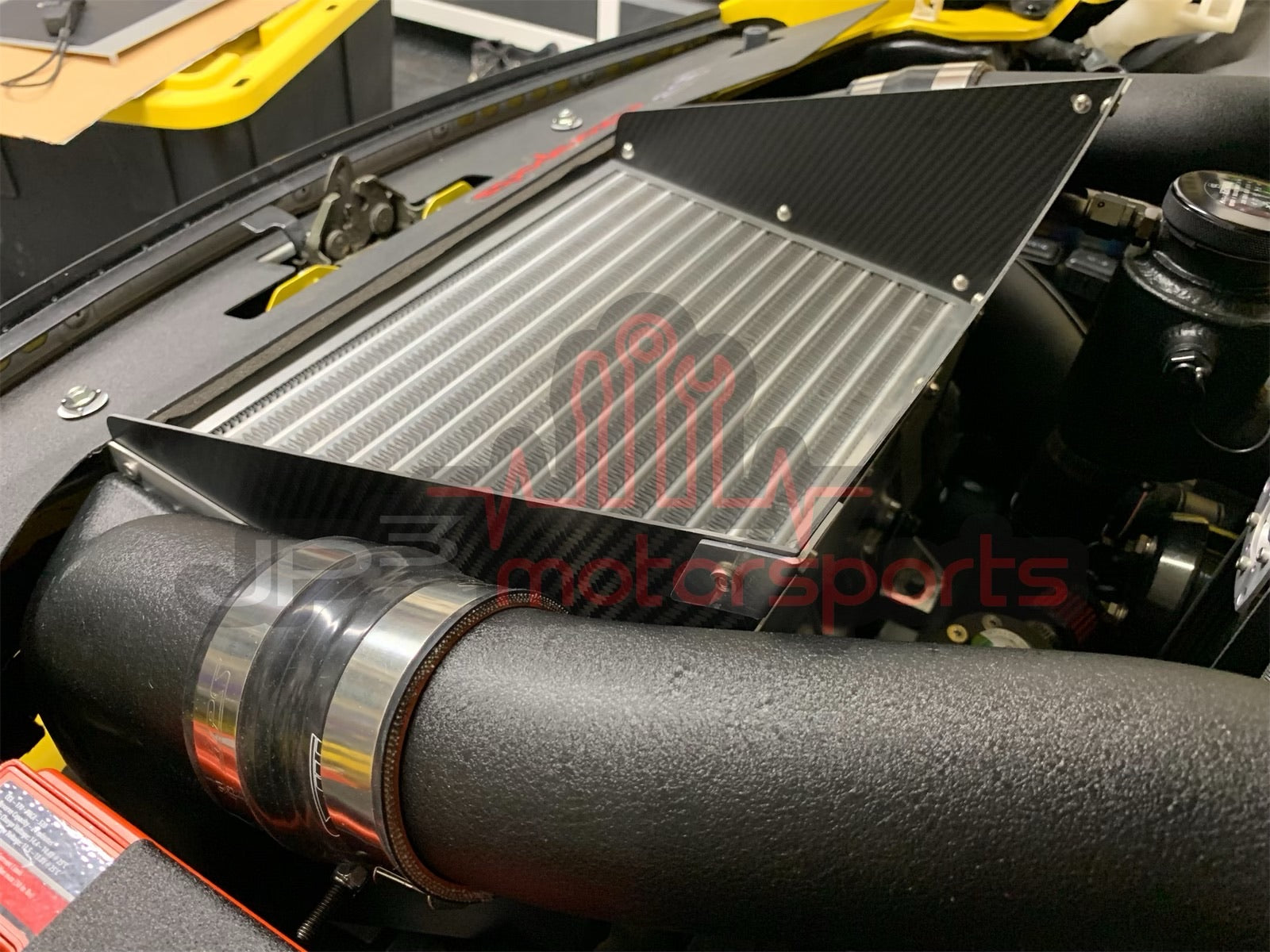 Mazda RX7 FD3S Greddy Vmount Intercooler Duct (Carbon)