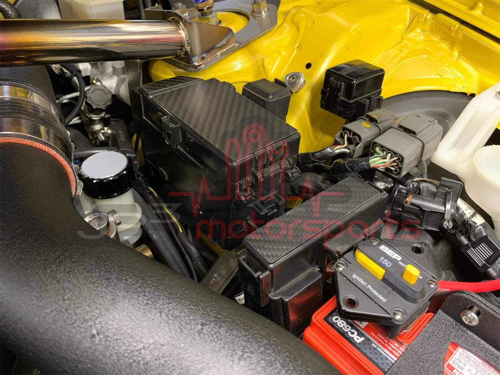 Mazda RX7 FD3S Fusebox Cover Carbon Overlay Kit