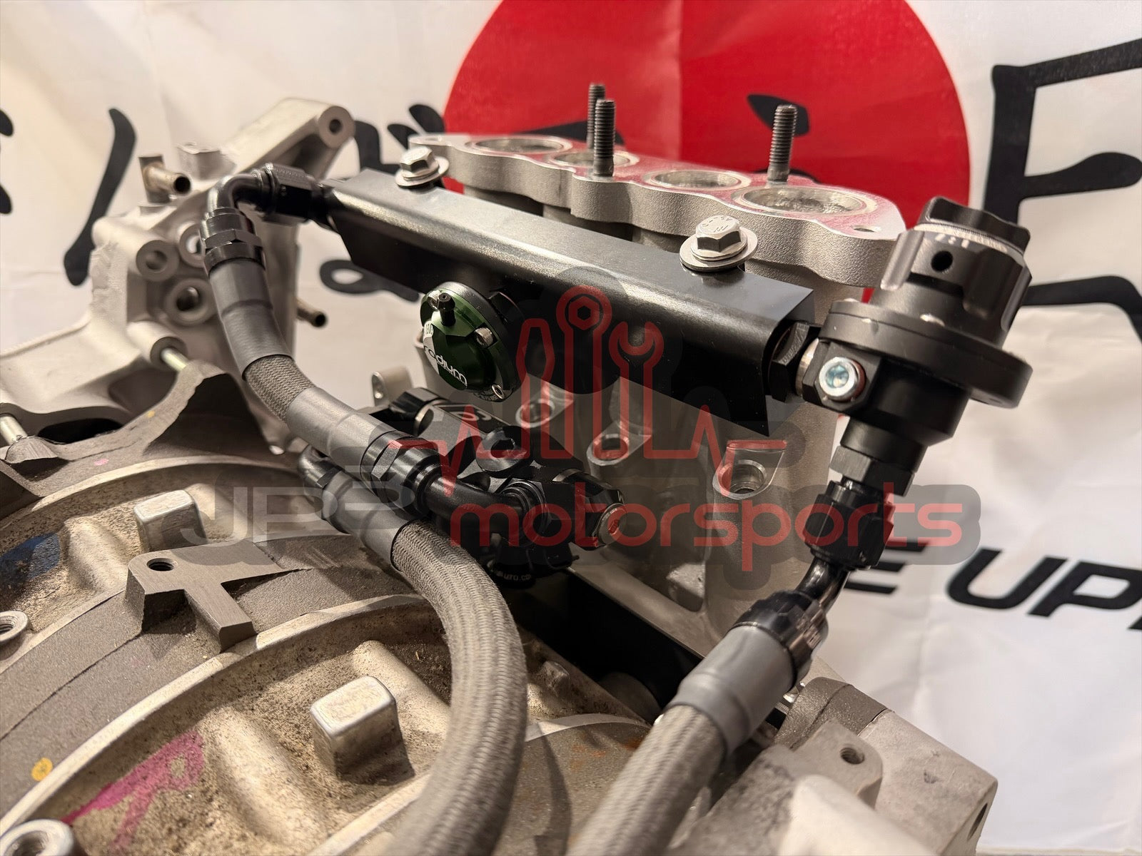 Mazda RX7 FD3S 13B-REW Engine Fuel System (Turblown LIM) (8an feed & 6an return)