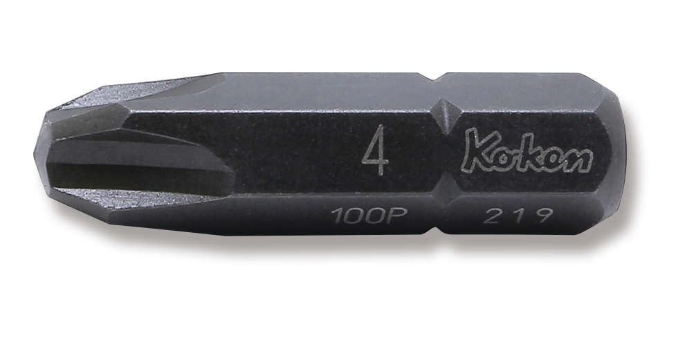 Ko-ken 100P.32-PZ2 5/16 Hex Dr. Bit  PZ2  Length 32mm