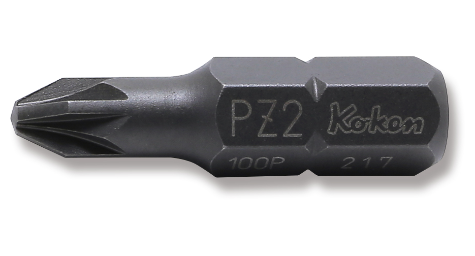 Ko-ken 100P.32-PZ3 5/16 Hex Dr. Bit  PZ3  Length 32mm