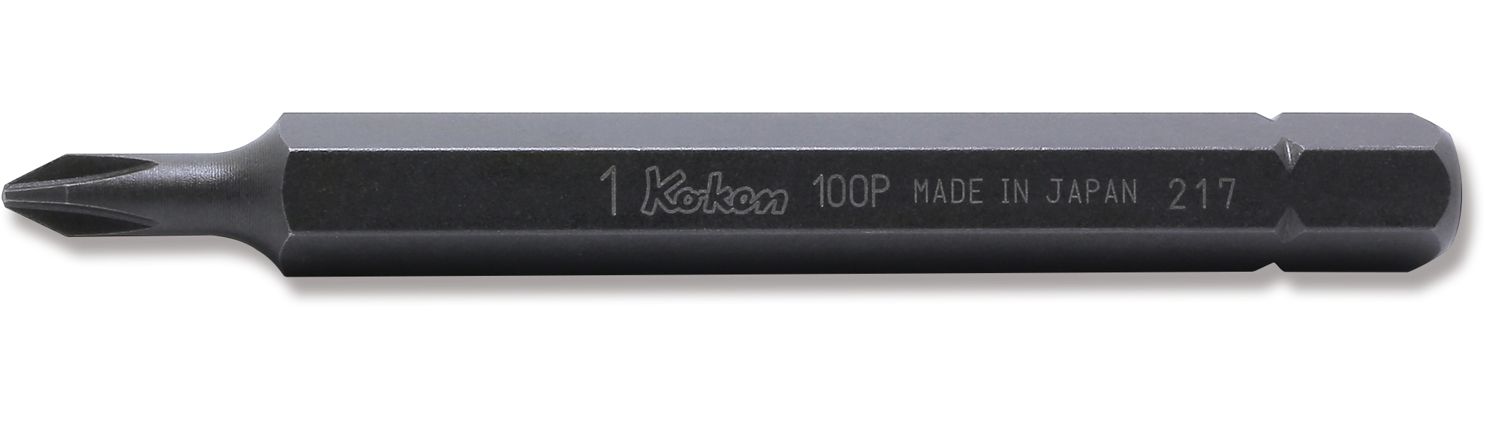 Ko-ken 100P.80-2 5/16 Hex Dr. Bit  PH2  Length 80mm