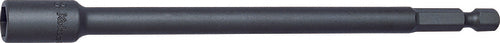 Ko-ken 115.100-10SV 1/4 Hex Dr. Nut Setter with Plastic Protector  10mm 6 point Length 100mm Magnet Turnable POM cover