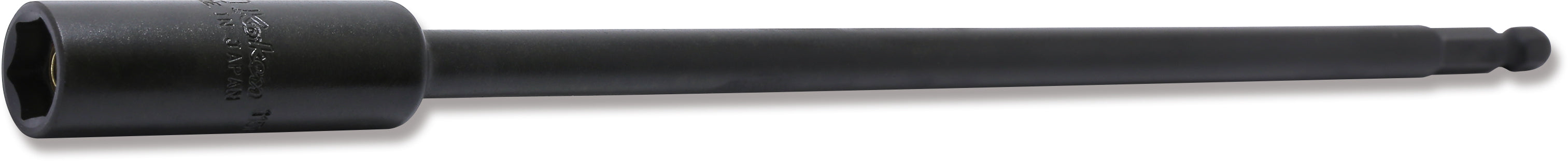 Ko-ken 115G.250-12 1/4 Hex Dr. Nut Setter  12mm 6 point Length 250mm Slide Magnet