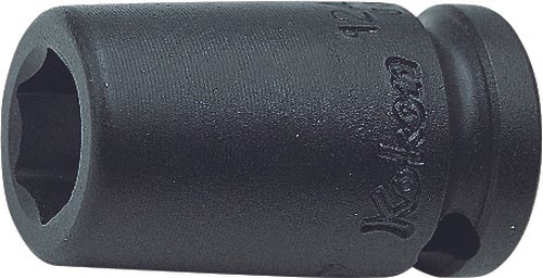 Ko-ken 12400AG-7/16 1/4 Sq. Dr. Socket  7/16 6 point Length 23mm Magnet
