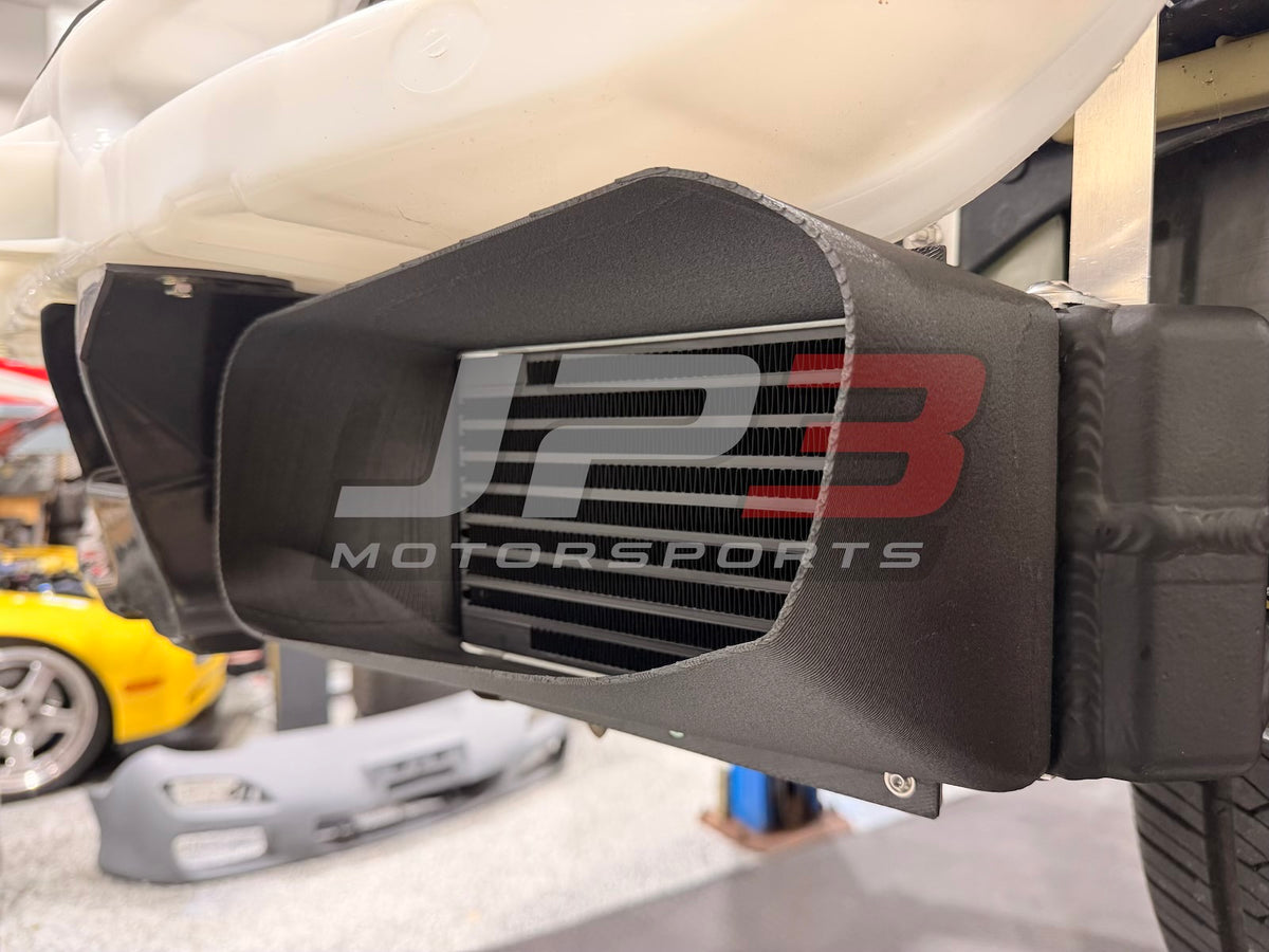 Mazda RX7 FD3S Ducted Dual Oil Cooler Kit