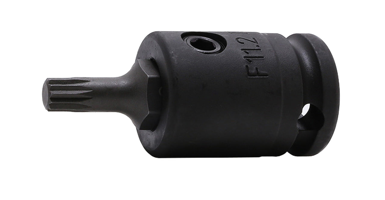Ko-ken 13134X.52-M14 3/8 Sq. Dr. Bit Socket XZN M14 Triple Square Length 52mm