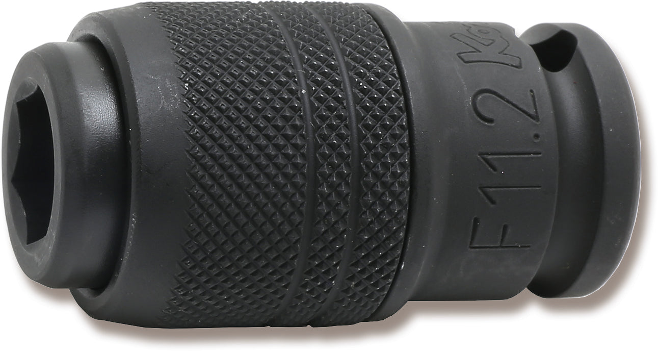 Ko-ken 13142-F6.3 3/8 Sq. Dr. Bit Holder  1/4 Hex Length 45mm Locking Quick Release
