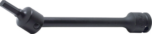 Ko-ken 13147M.150-6 3/8 Sq. Dr. Extension Universal Bit Socket  6mm Hex Length 150mm