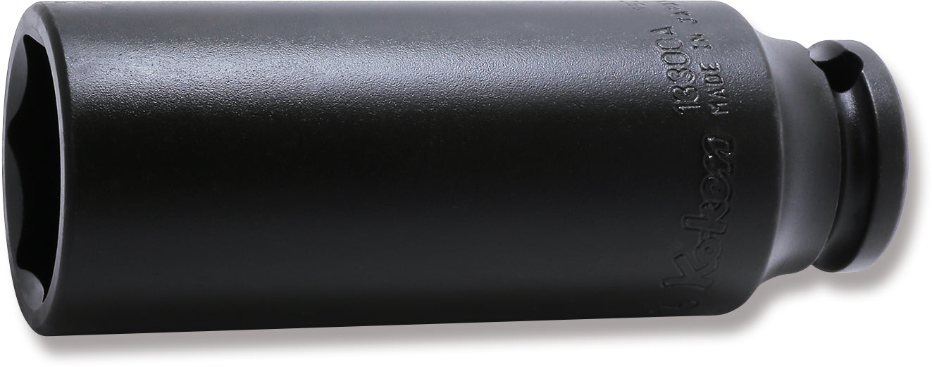 Ko-ken 13300A-3/4 3/8 Sq. Dr. Socket  3/4 6 point Length 80mm