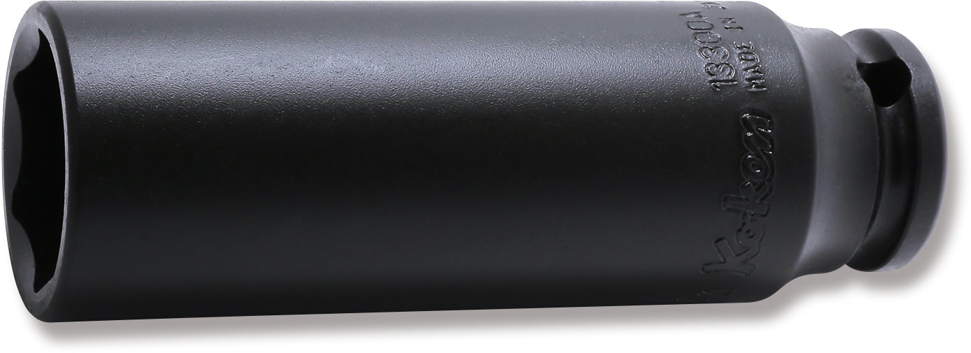 Ko-ken 13300A-3/8 3/8 Sq. Dr. Socket  3/8 6 point Length 80mm