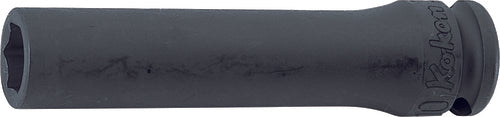 Ko-ken 13300M-16FR 3/8 Sq. Dr. Socket with Plastic Protector  16mm 6 point Length 80mm  Turnable POM cover
