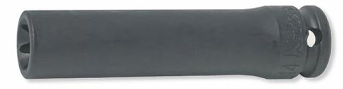Ko-ken 13333AL 3/8 Sq. Dr. Locking Adaptor  3/8 Square Length 45mm Locking Quick Release