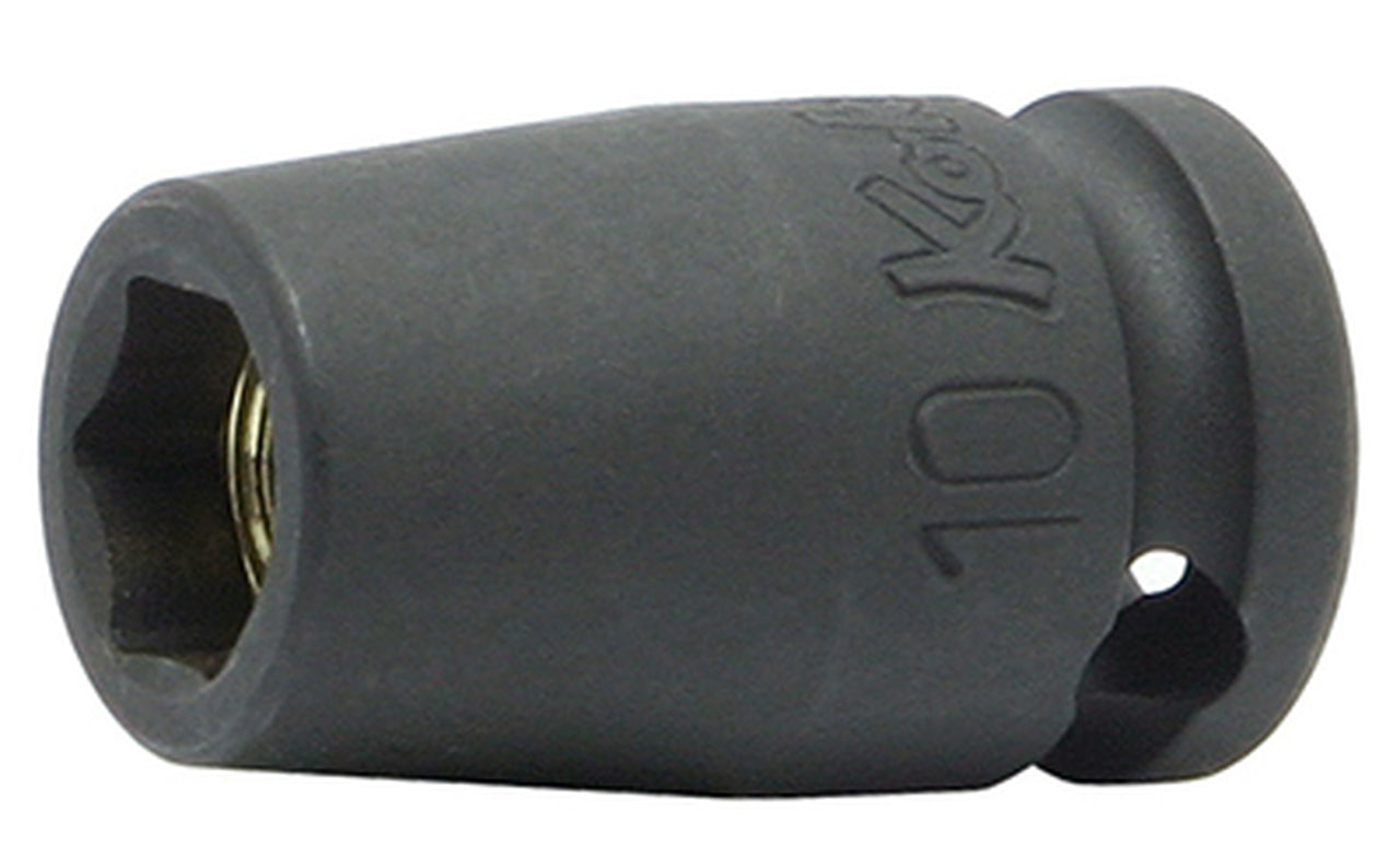 Ko-ken 13400MG-9 3/8 Sq. Dr. Socket  9mm 6 point Length 32mm Magnet