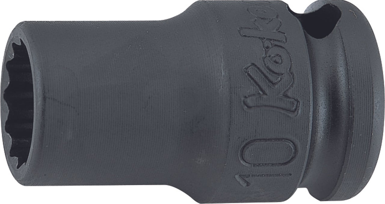 Ko-ken 13406M-9 3/8 Sq. Dr. Socket  9mm 12 point Length 32mm Thin walled