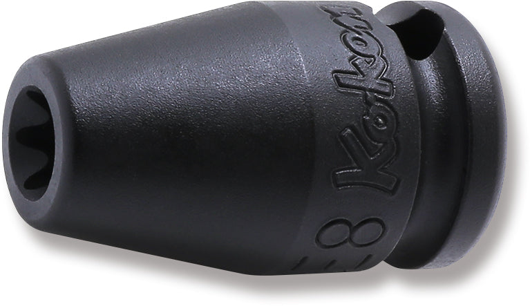 Ko-ken 13430M-10 3/8 Sq. Dr. Universal Bit Socket  10mm Hex Length 74mm