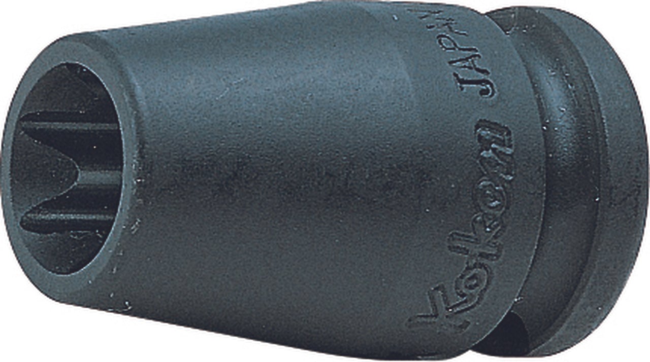 Ko-ken 13425-E5 3/8 Sq. Dr. Impact TORXÂ® E5 Socket - Length 32mm