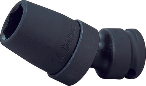 Ko-ken 13440A-9/16 3/8 Sq. Dr. Universal Socket  9/16 6 point Length 59mm