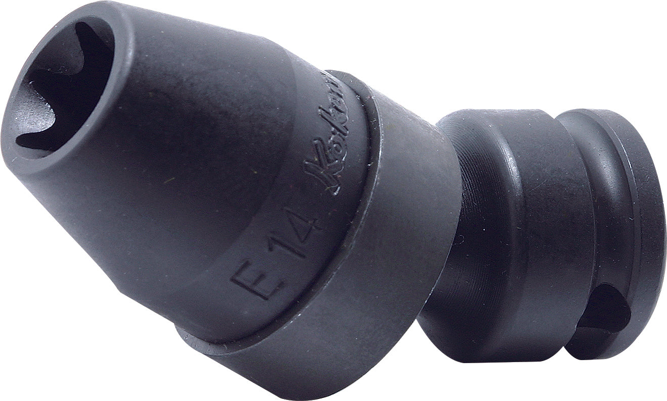Ko-ken 13460A-1/2 3/8 Sq. Dr. Socket  1/2 6 point Length 32mm Self-Tapping screw