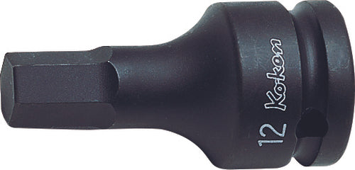 Ko-ken 14012M.60-17 1/2 Sq. Dr. Bit Socket  17mm Hex Length 60mm