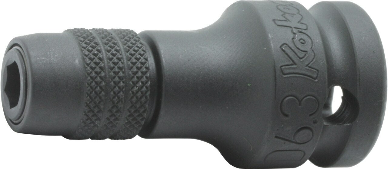 Ko-ken 14142-F11.2 1/2 Sq. Dr. Bit Holder  7/16 For 183 series Length 46mm Locking Quick Release