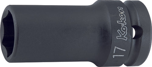 Ko-ken 14301X-18 1/2 Sq. Dr. Socket  18mm 6 point Length 60mm Thin walled