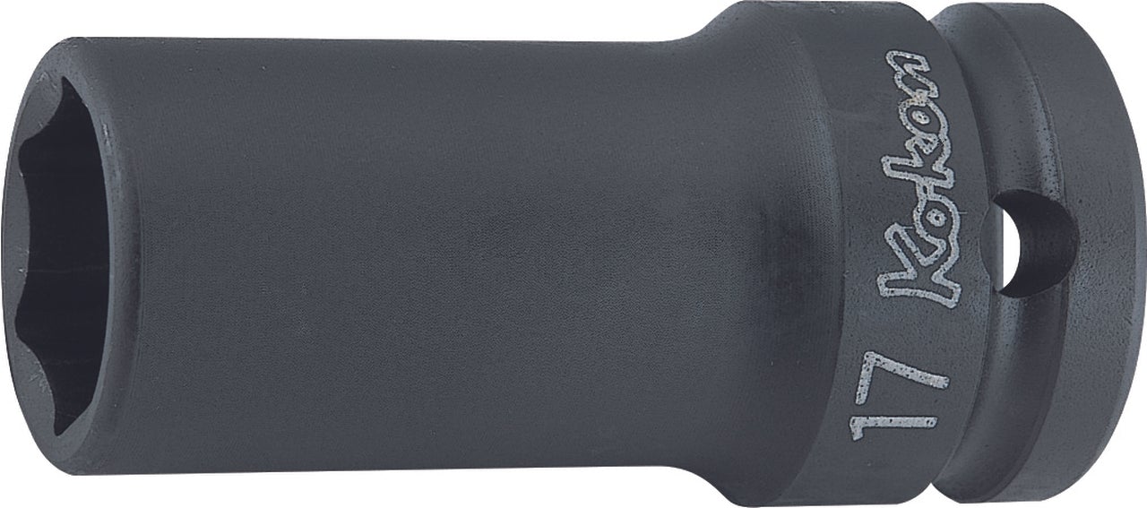 Ko-ken 14301X-11 1/2 Sq. Dr. Socket  11mm 6 point Length 60mm Thin walled
