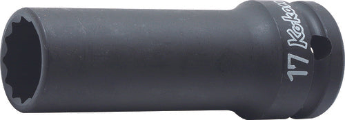 Ko-ken 14306M-10 1/2 Sq. Dr. Socket  10mm 12 point Length 80mm Thin walled