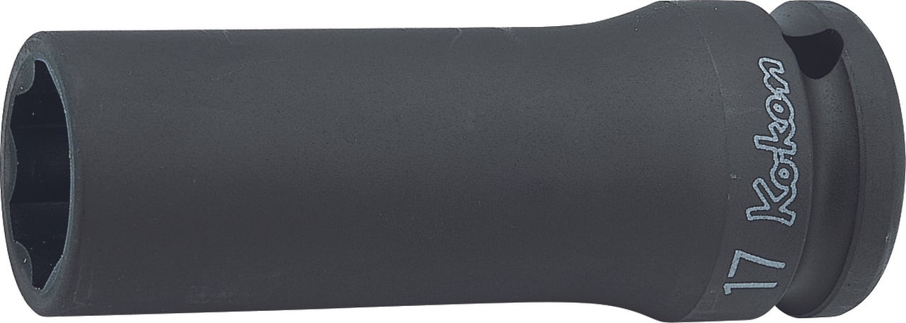 Ko-ken 14325-E10 1/2 Sq. Dr. Deep Impact TORXÂ® E10 Socket - Length 80mm
