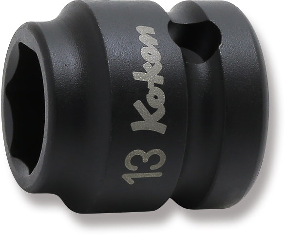 Ko-ken 14401MS-14 1/2 Sq. Dr. Socket  14mm 6 point Length 25mm Thin walled