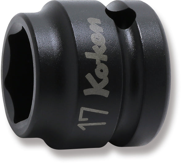 Ko-ken 14401MS-18 1/2 Sq. Dr. Socket  18mm 6 point Length 26mm Thin walled