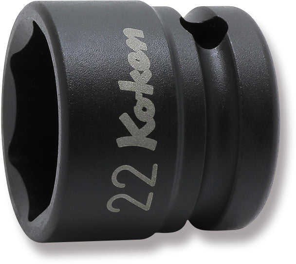 Ko-ken 14401MS-24 1/2 Sq. Dr. Socket  24mm 6 point Length 28.5mm Thin walled