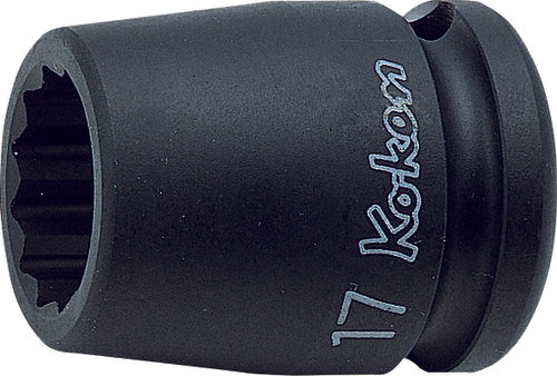 Ko-ken 14405M-36 1/2 Sq. Dr. Socket  36mm 12 point Length 46mm