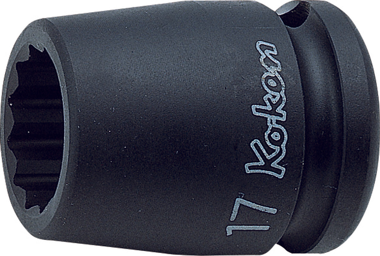 Ko-ken 14406A-1 1/2 Sq. Dr. Socket  1 12 point Length 38mm Thin walled