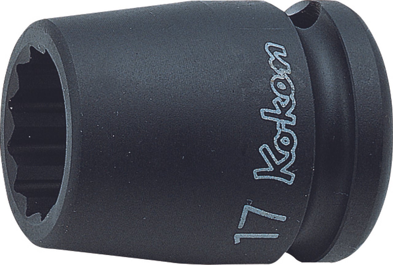 Ko-ken 14405M-12 1/2 Sq. Dr. Socket  12mm 12 point Length 38mm