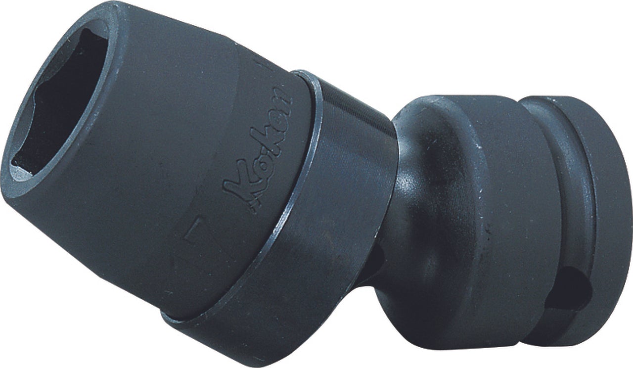 Ko-ken 14440M-19 1/2 Sq. Dr. Universal Socket  19mm 6 point Length 73.5mm