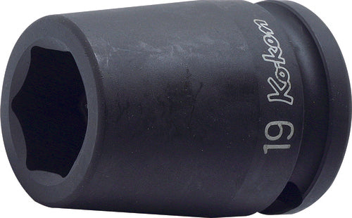 Ko-ken 15400M-22 5/8 Sq. Dr. Socket  22mm 6 point Length 47.5mm