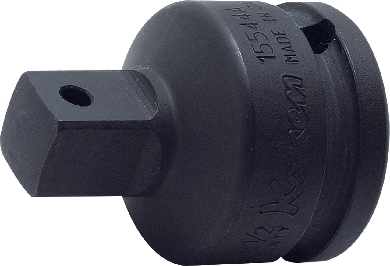 Ko-ken 15555AL 5/8 Sq. Dr. Locking Adaptor  5/8 Square Length 70mm Locking Quick Release