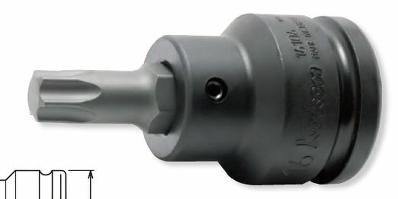 Ko-ken 16106.16-T70 3/4 Sq. Dr. TORXÂ® T70 Bit Socket -  Length 76mm