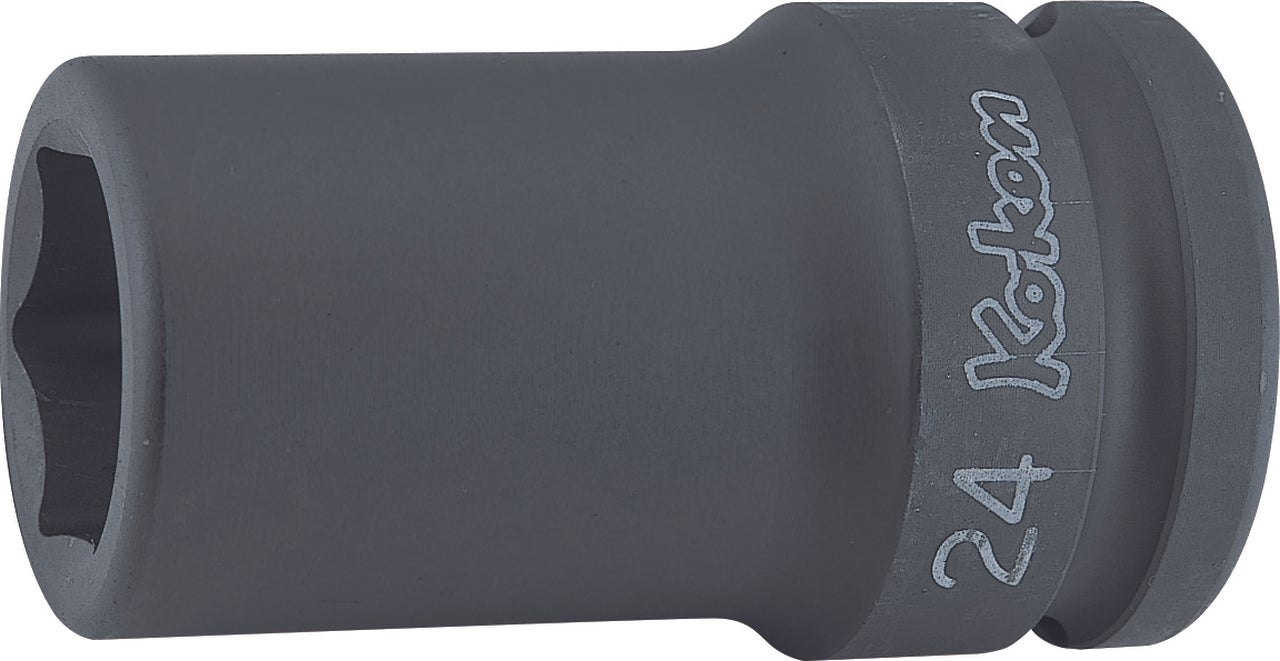 Ko-ken 16301X-22 3/4 Sq. Dr. Socket  22mm 6 point Length 75mm Thin walled