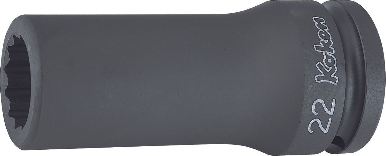 Ko-ken 16305M-21 3/4 Sq. Dr. Socket  21mm 12 point Length 100mm