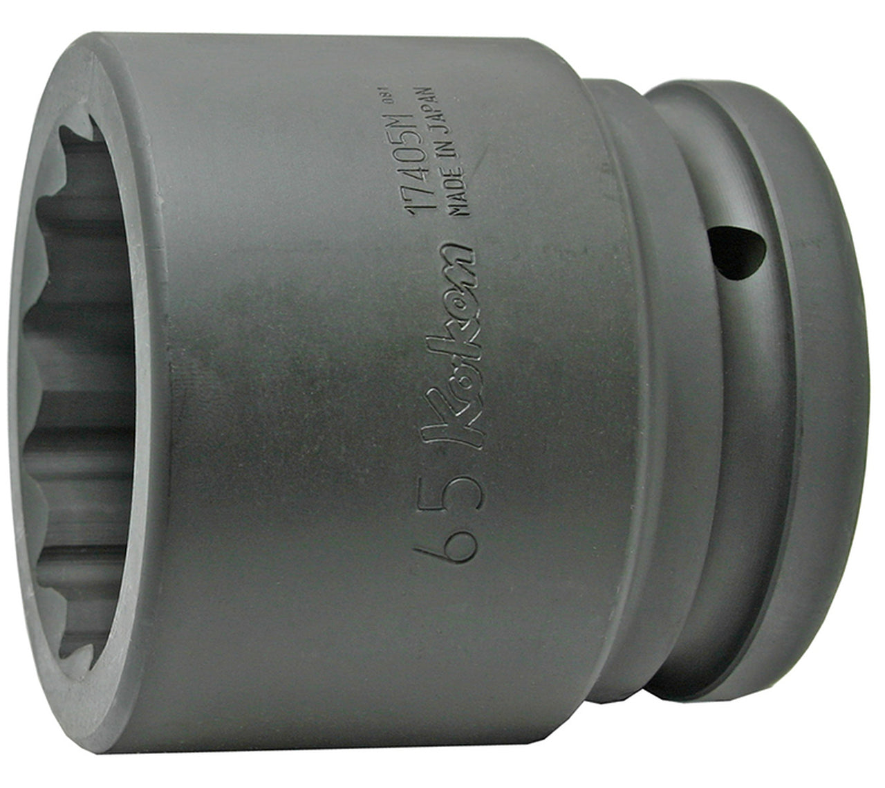 Ko-ken 17405A-1.3/4 1.1/2 Sq. Dr. Socket  1.3/4 12 point Length 80mm