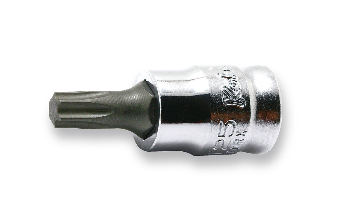 Ko-ken 2025Z.28-T40 1/4 Sq. Dr. Z-Series TORXÂ® T40 Bit Socket - Length 28mm