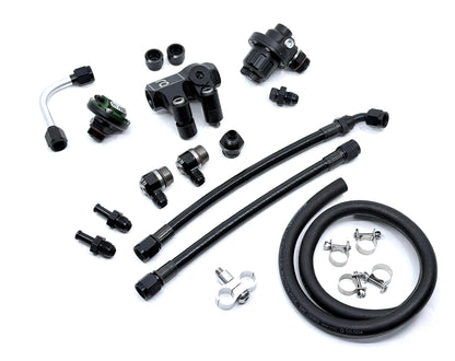 Mazda RX7 FD3S 13B-REW Engine Fuel System (Turblown LIM) (6an feed & return)